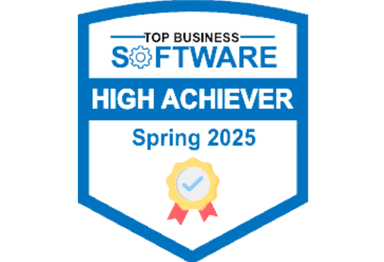 Top Business Software High Achiever, Spring 2025 – 获奖徽章
