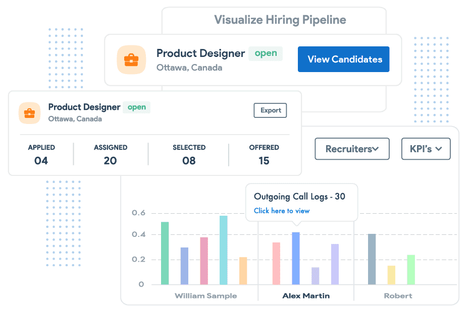 Recruit CRM Software Interface