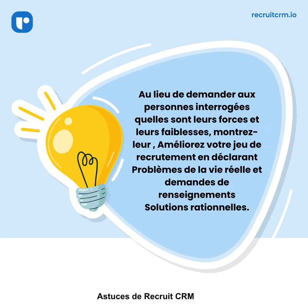 les astuces de recrutement