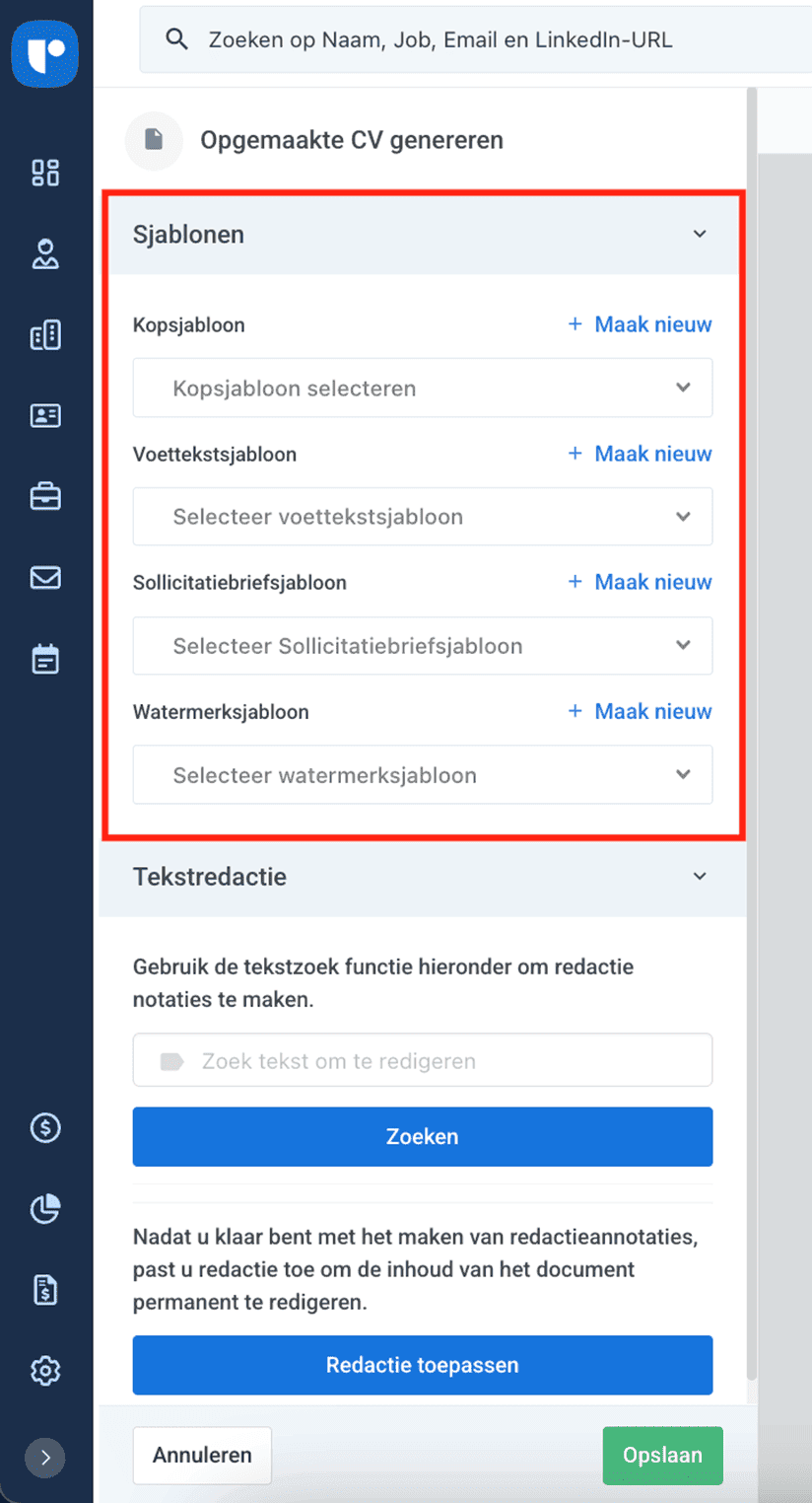 CV’s op met Recruit