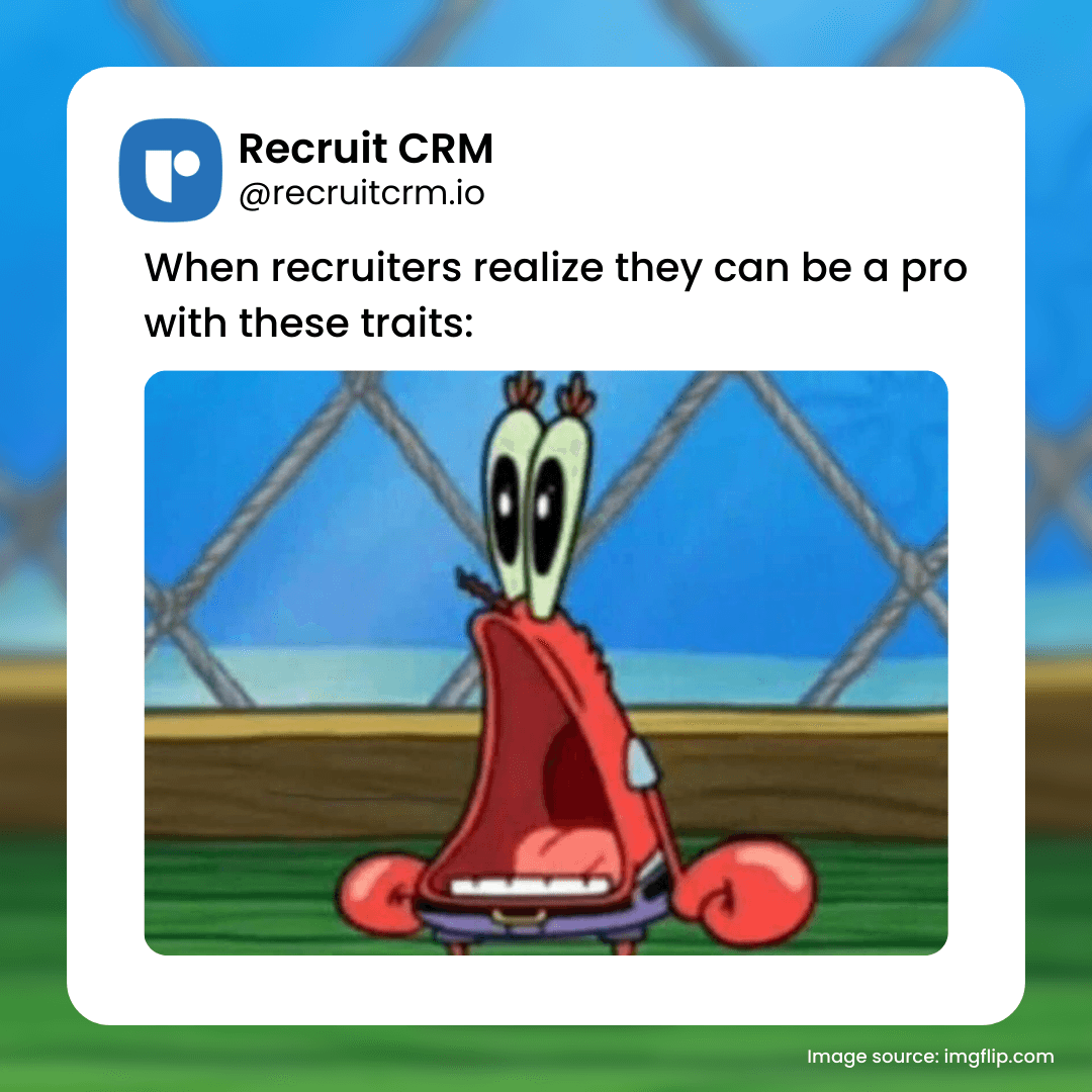 recruiter traits