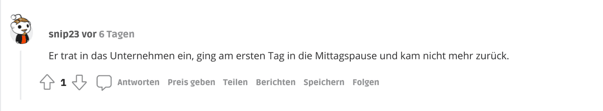 Verrückteste Reddit-Antworten