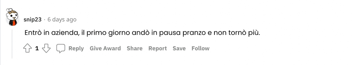 Quali sono le caratteristiche delle sue peggiori assunzioni?Abbiamo raccolto le 10 risposte più assurde di Reddit alla nostra domanda.