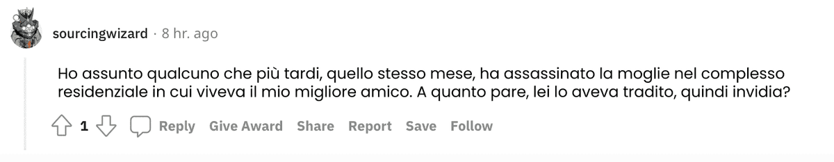 Quali sono le caratteristiche delle sue peggiori assunzioni?Abbiamo raccolto le 10 risposte più assurde di Reddit alla nostra domanda.