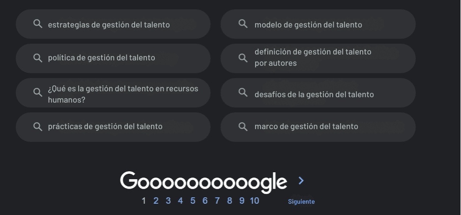Página web de contratación