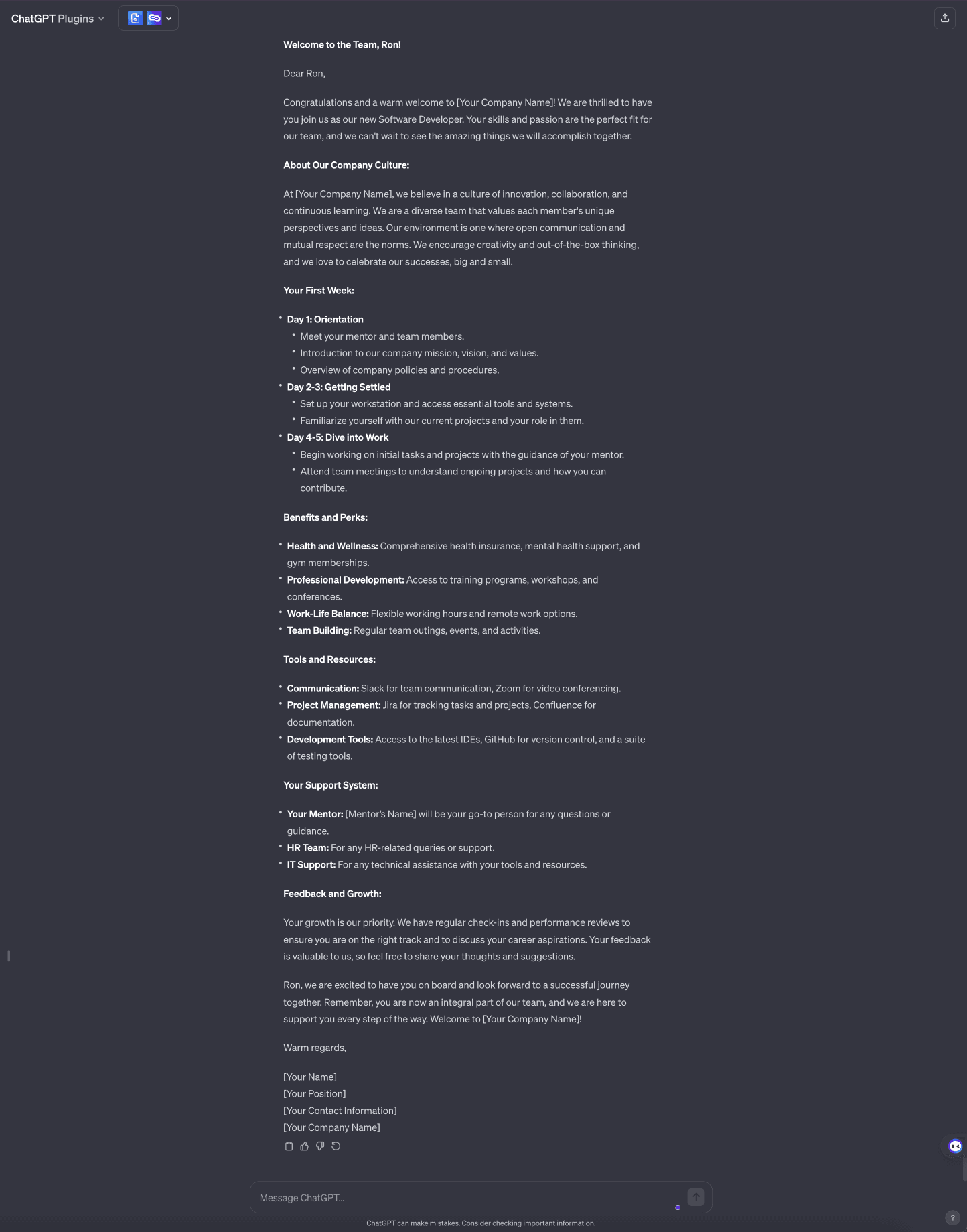 给招聘人员的 10 条 ChatGPT 提示