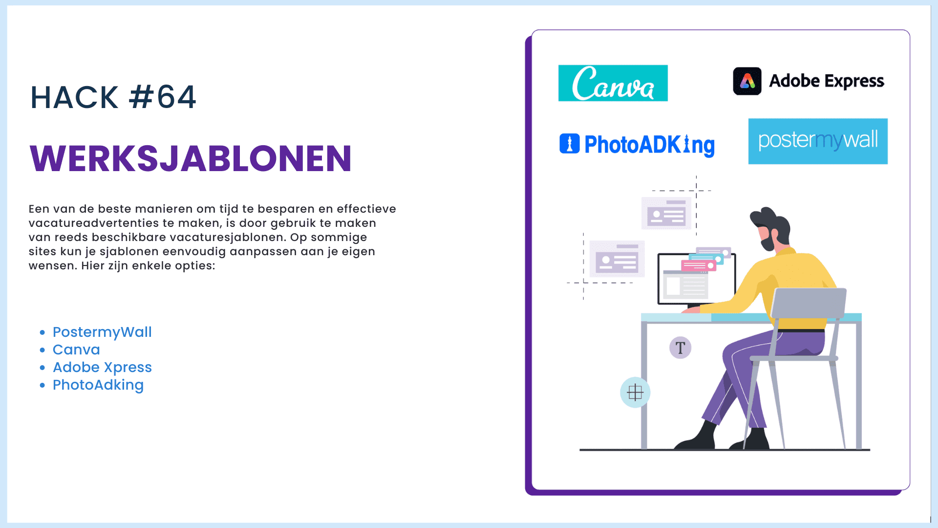 Develop targeted job descriptions