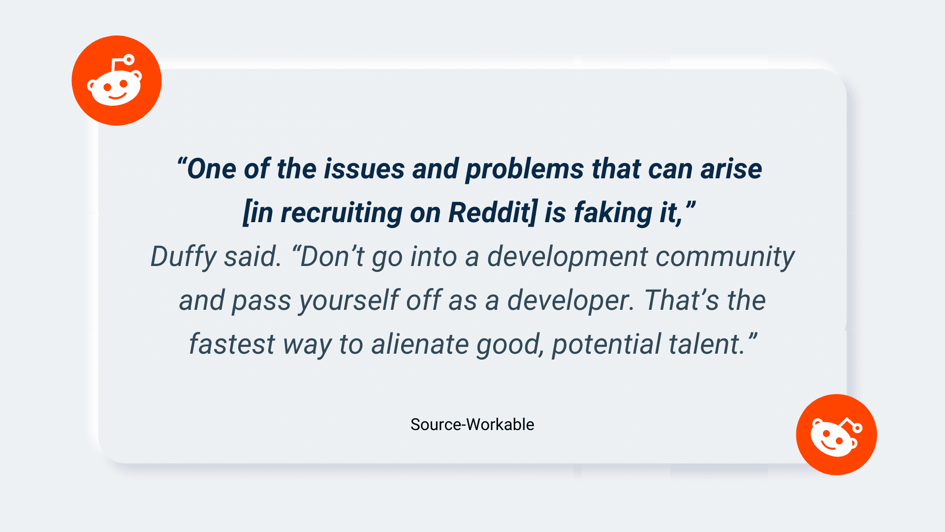Biggest issue in recruiting on reddit