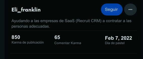 Reclutamiento en Reddit