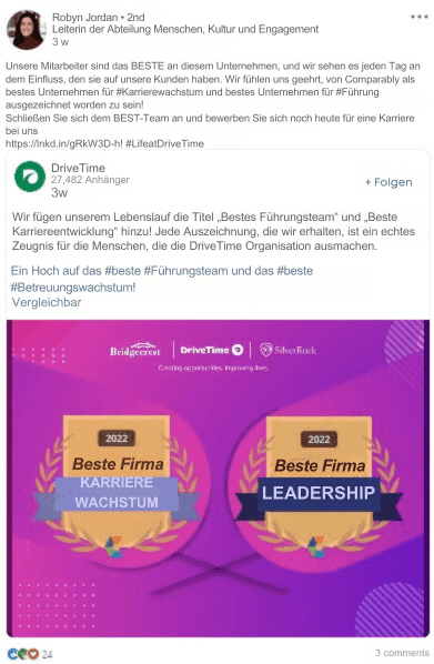 LinkedIn Rekrutierung