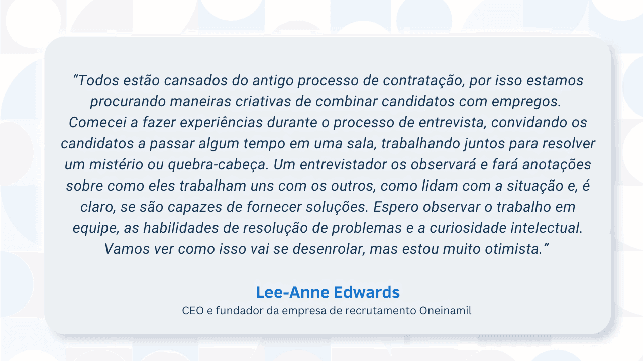 recrutamento de grande volume