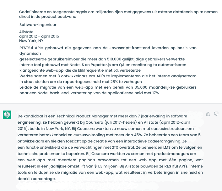 Kandidaten beoordelen