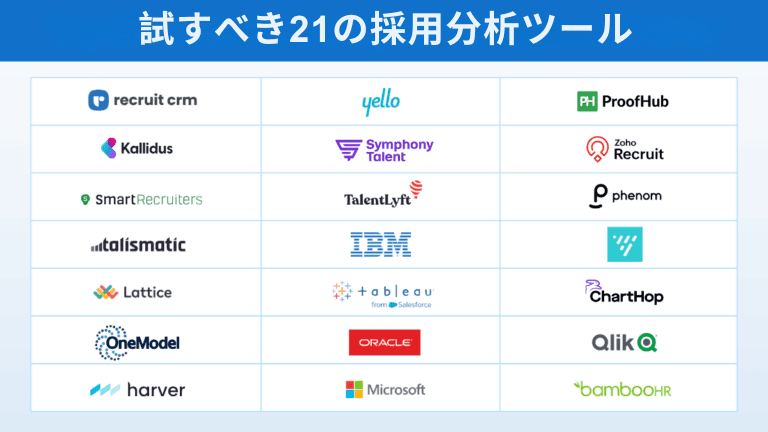 採用分析ツール