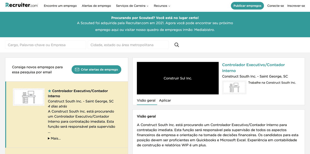 sites de vagas online