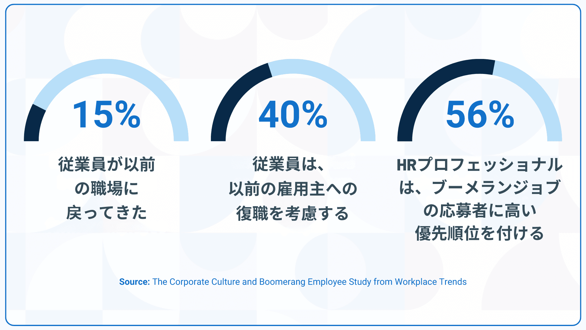 ブーメラン採用