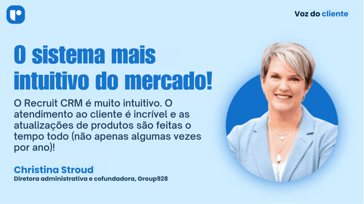 opiniões de clientes do Recruit CRM