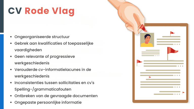 Rode vlaggen negeren