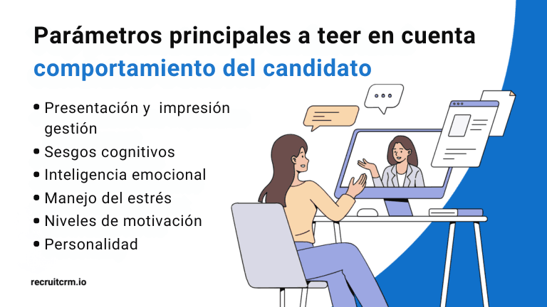 comportamiento del candidato