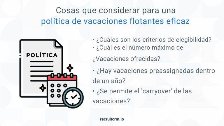 vacaciones flotantes
