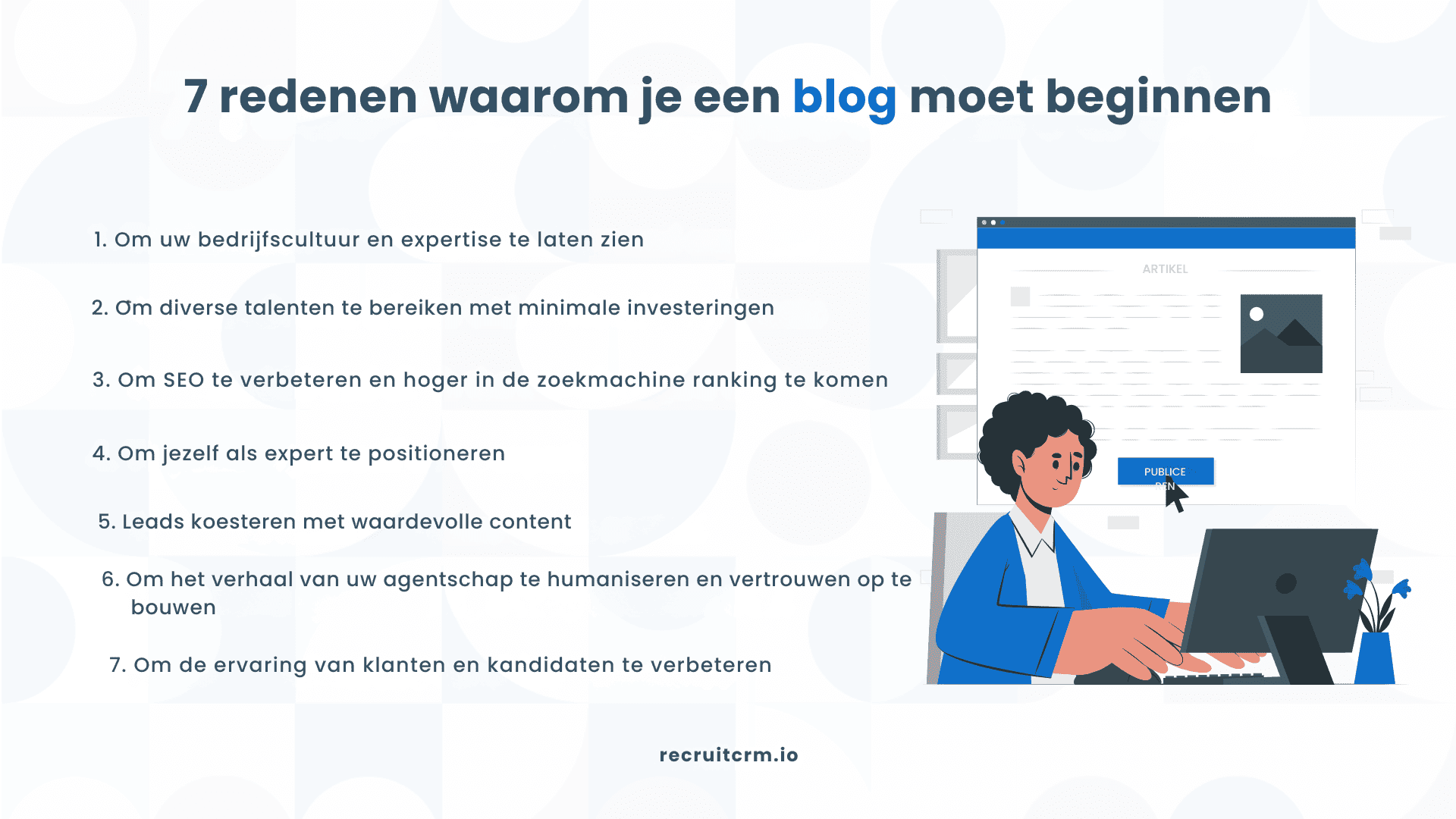 Begin met bloggen