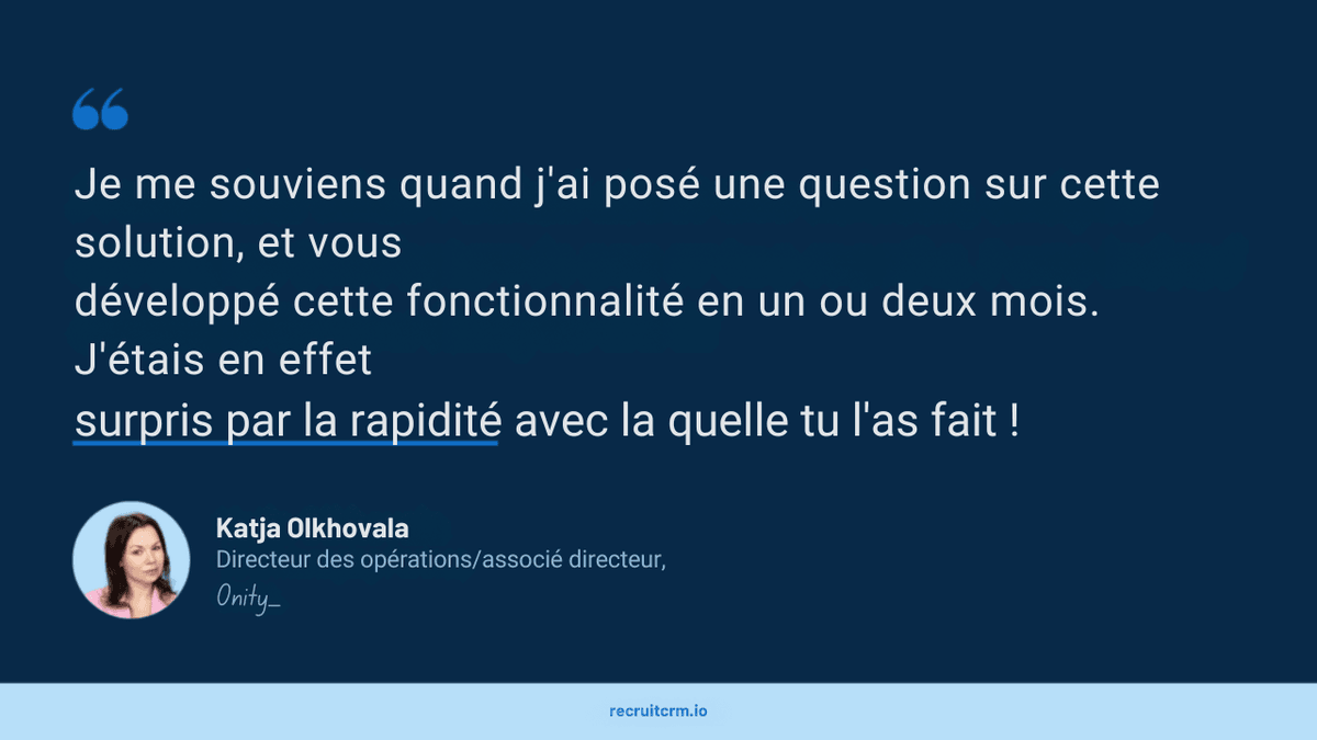 Automatisation des flux de travail