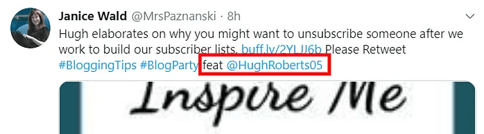 社交媒体上的标签