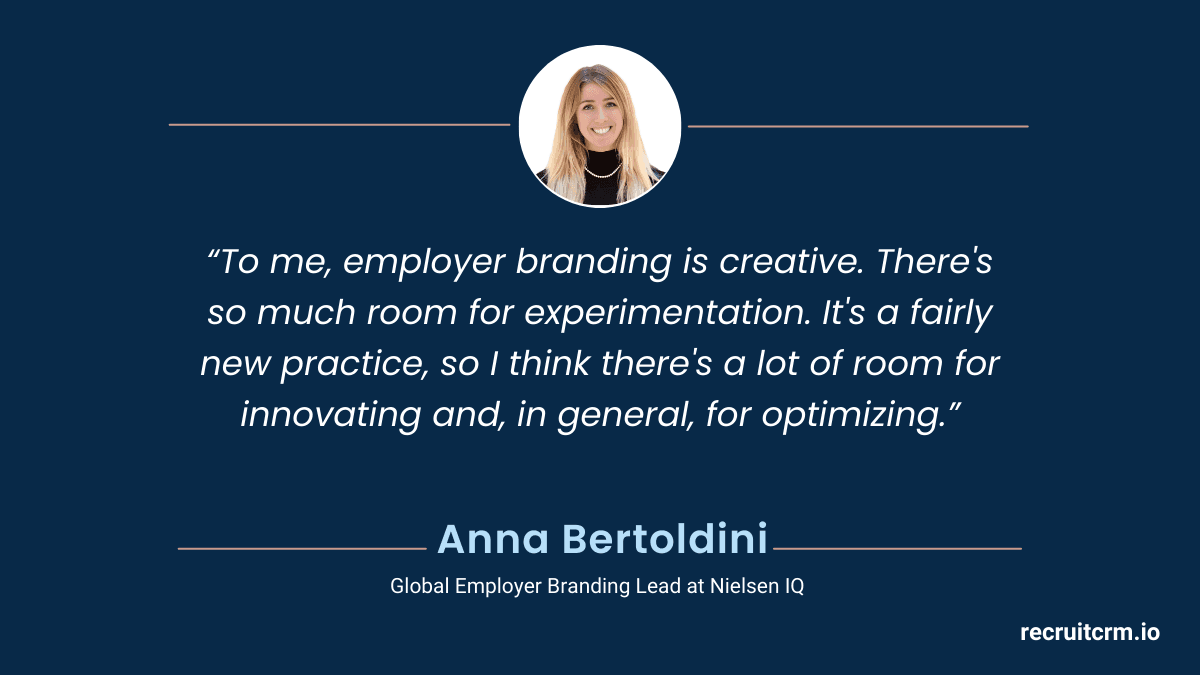 Anne Bertoldini 与 recruit crm