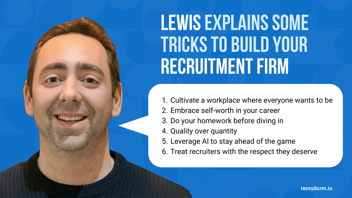 building recruitment firm with Lewis Maleh