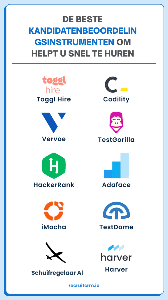 10 beoordelingshulpmiddelen