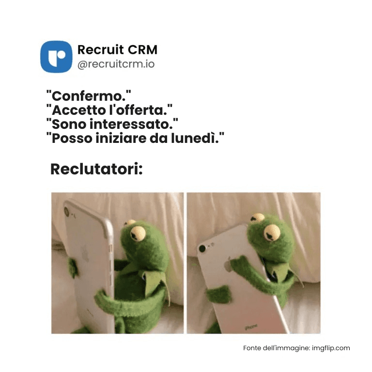meme di reclutatori