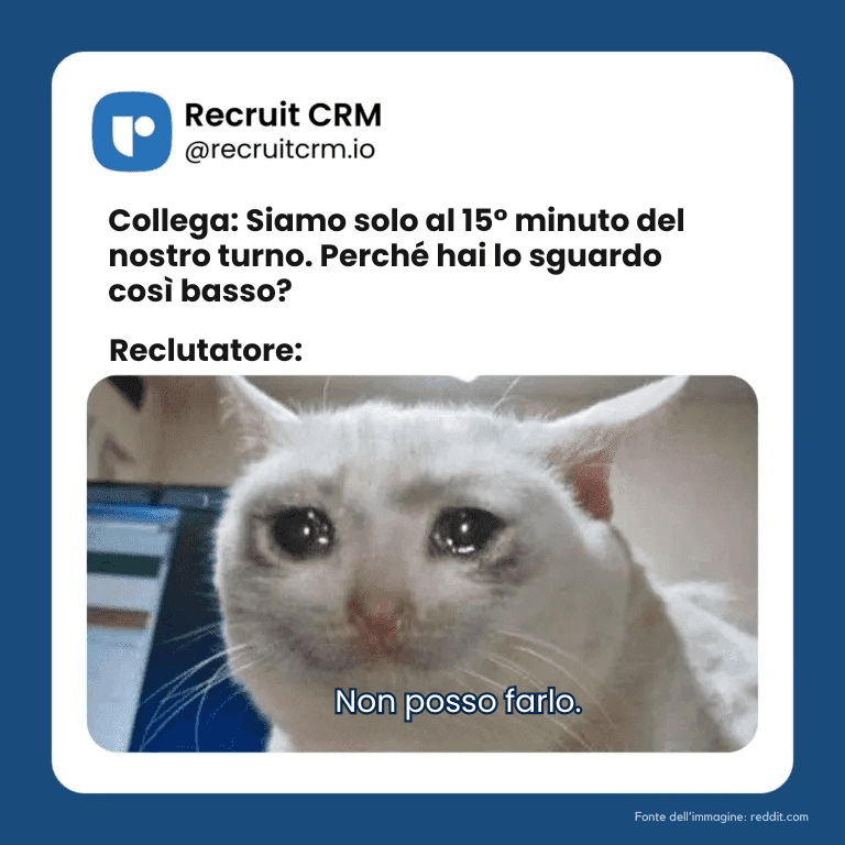 meme di reclutatori