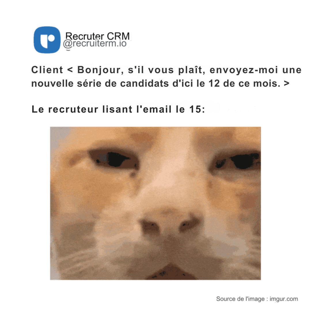 mèmes de recrutement