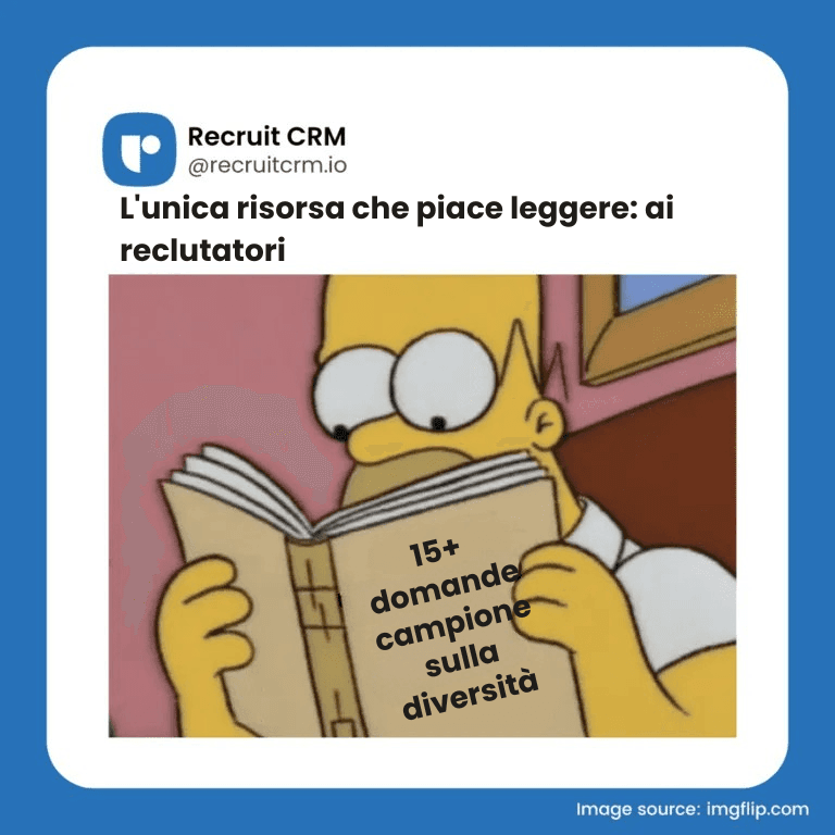 domande sulla diversità