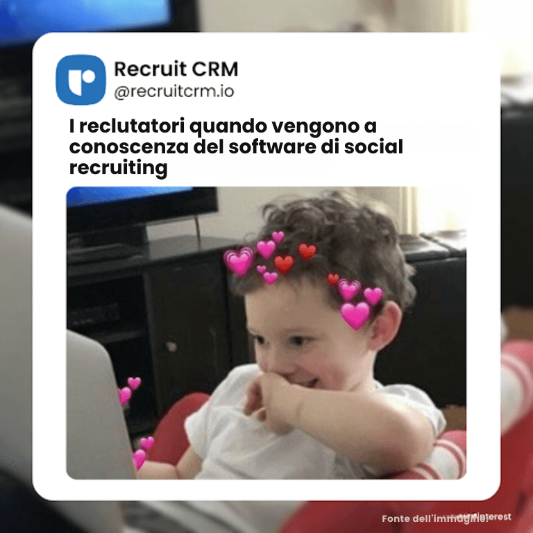 Sfrutti il miglior software di reclutamento sociale prima dei suoi concorrenti!