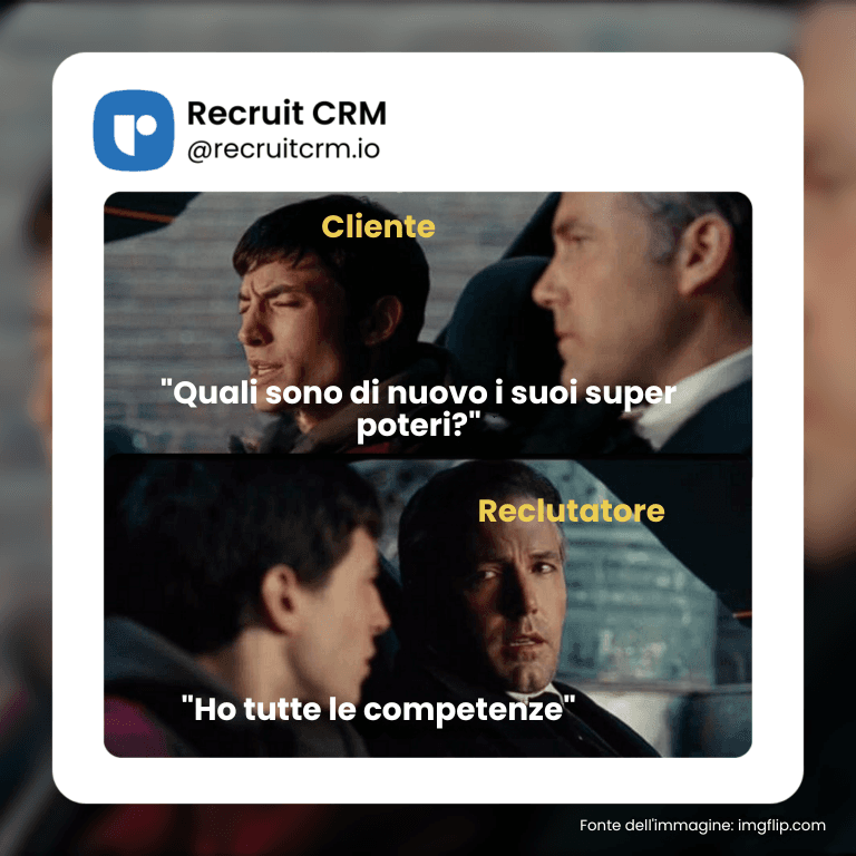 competenze di reclutamento