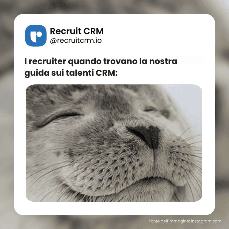 Che cos'è un CRM dei talenti