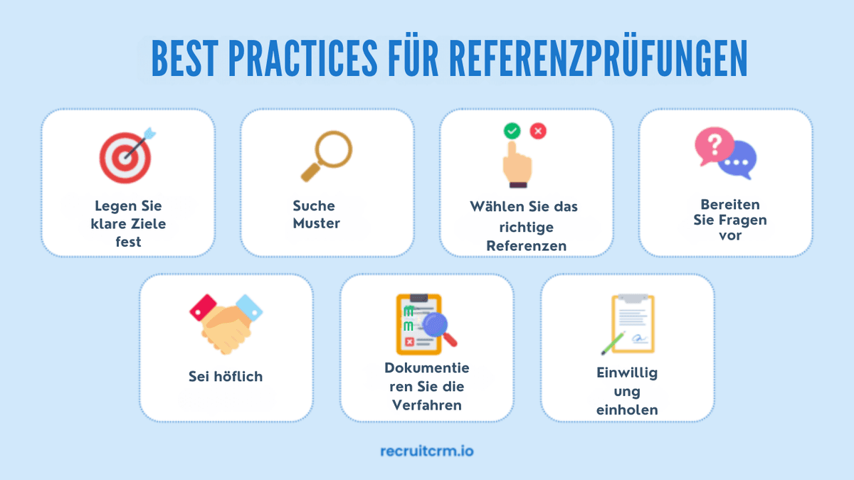 Fragen zur Referenzprüfung