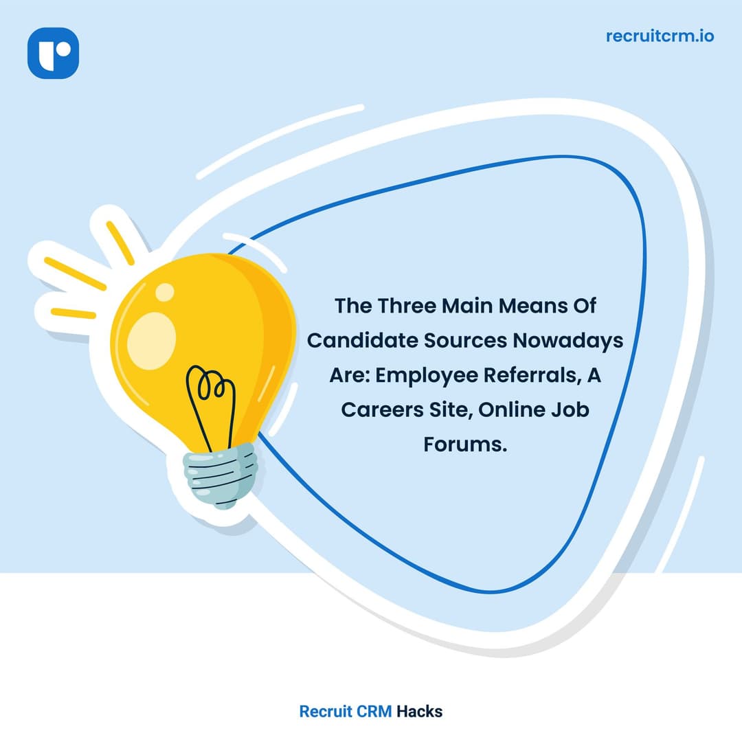 候选人来源的主要手段