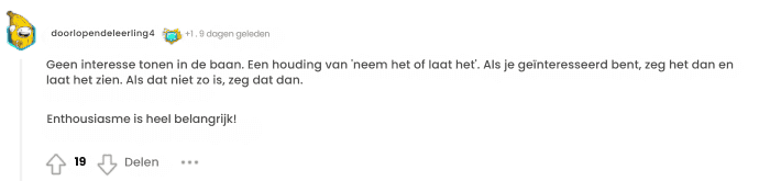 het kan me niet schelen