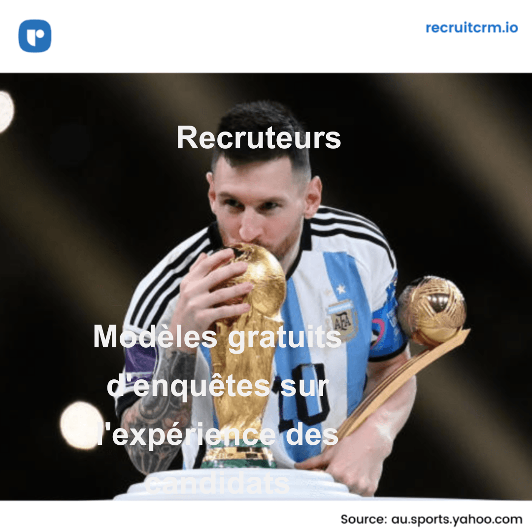 enquête sur l'expérience des candidats