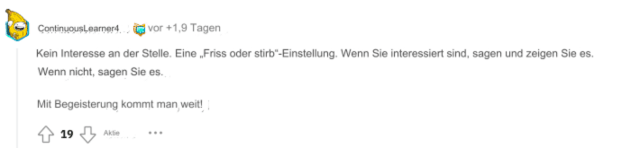 Vorstellungsgespräch