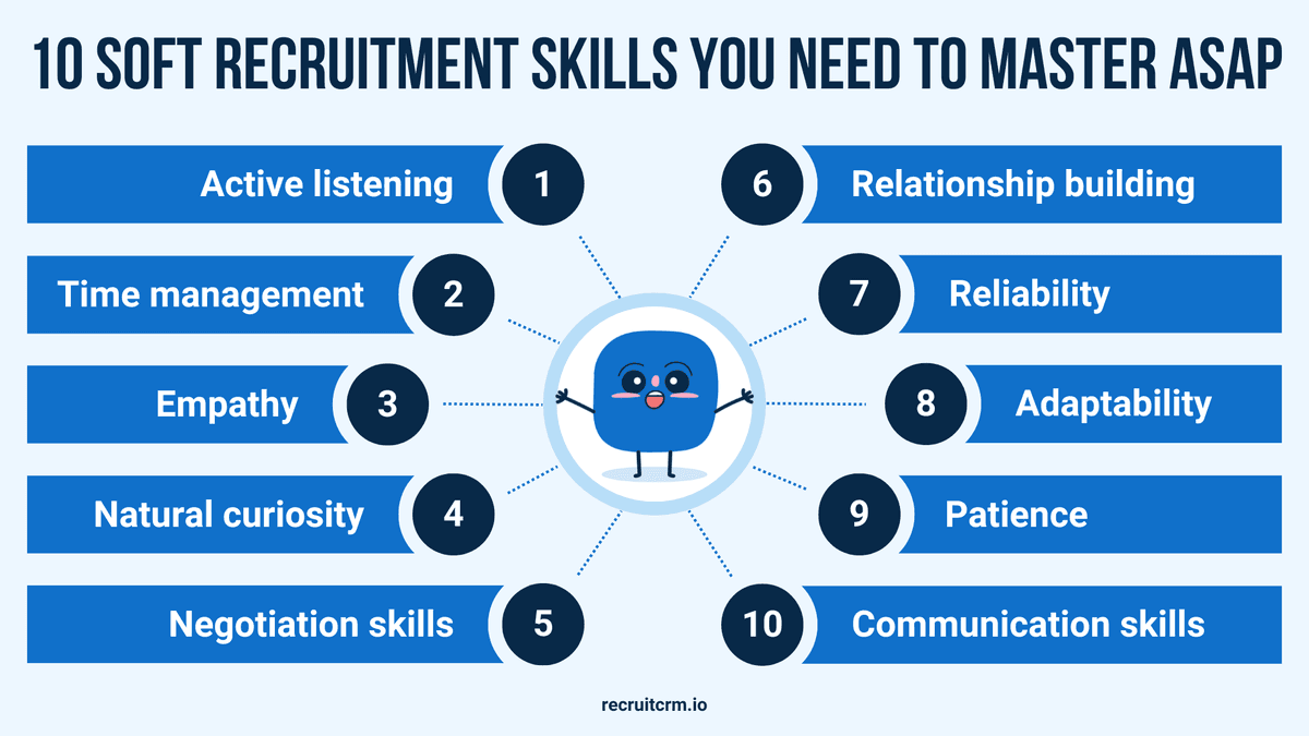 10 soft recruitment skills you need to master ASAP