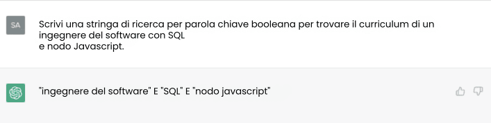 ChatGPT nel reclutamento