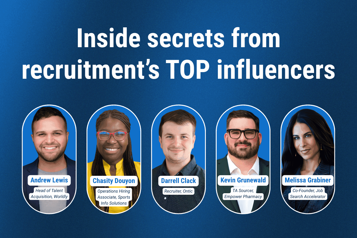 Les secrets internes des TOP influenceurs du recrutement