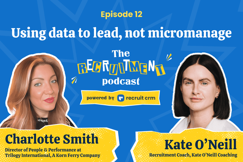 Le podcast sur le recrutement EP. 12 : Charlotte Smith : utiliser les données pour diriger et non pour microgérer