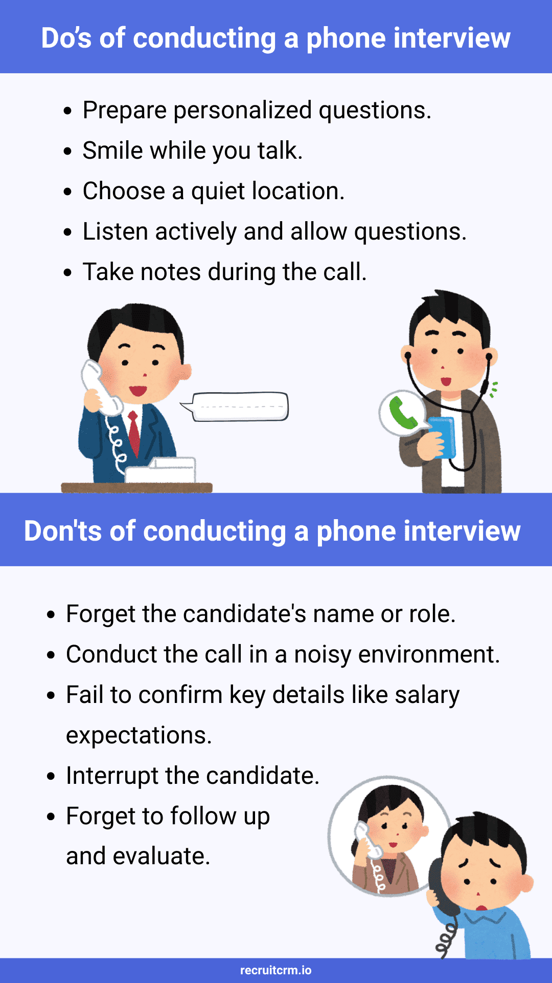 phone interview tips