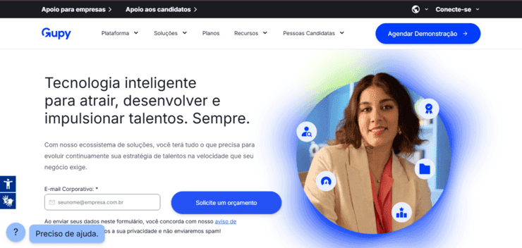 ferramentas de recrutamento com IA