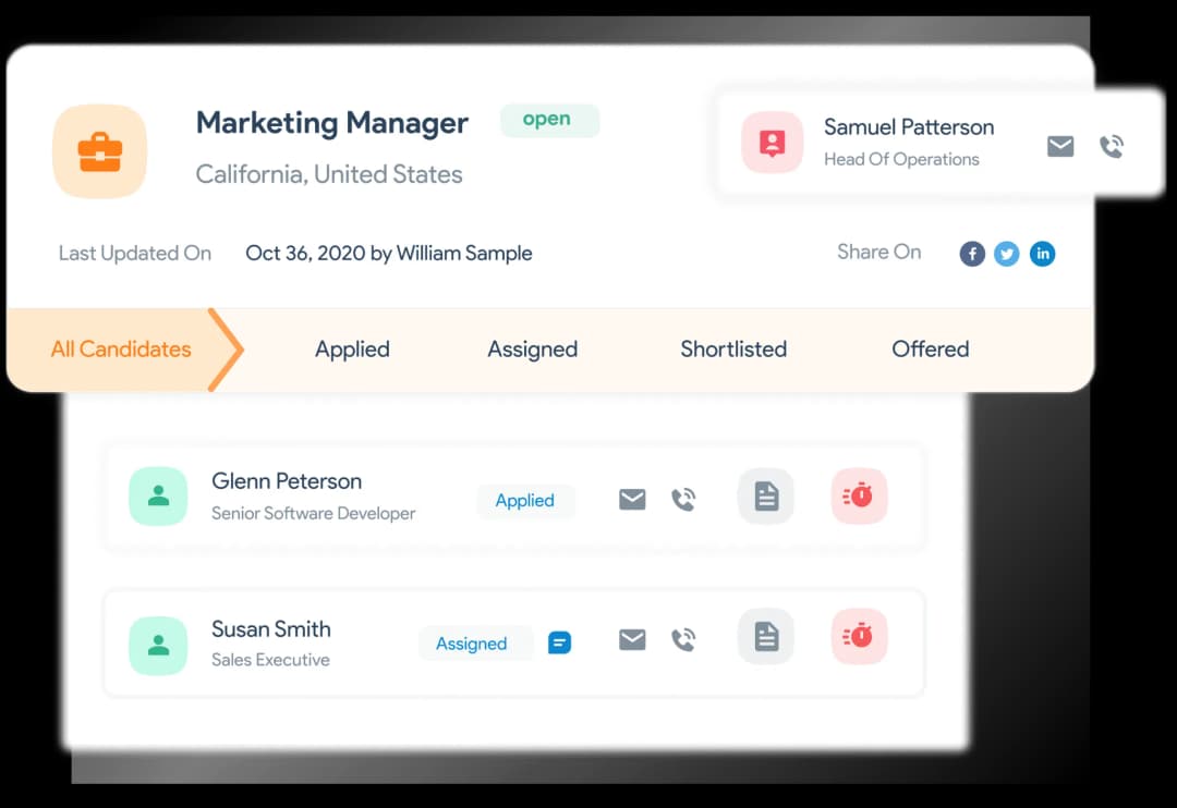 Crea perfiles de candidatos desde tu correo