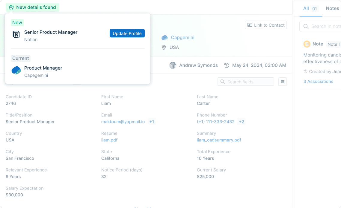 Job Change & Backdoor Hire Alert