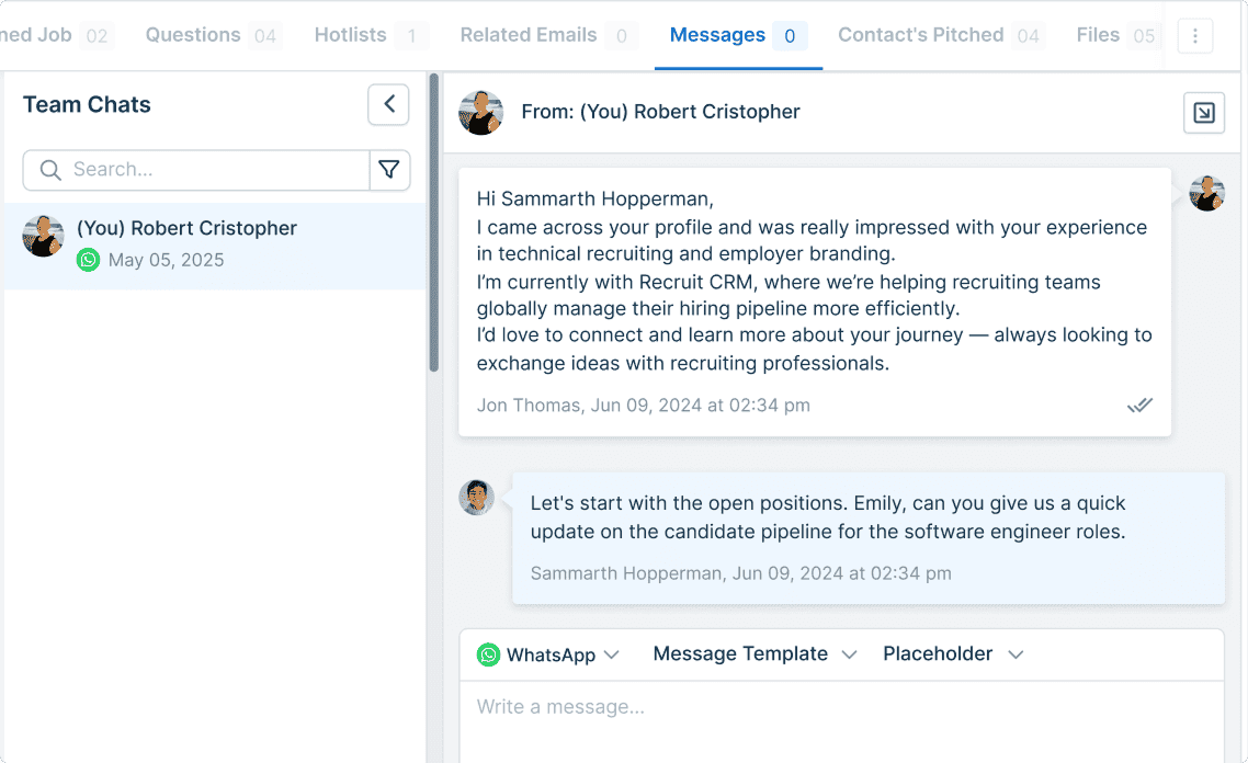 WhatsApp Integration
